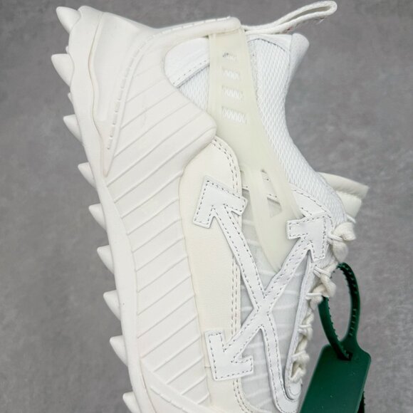 Off-White Odsy-1000 Thick-Sole Zigzag Sneakers White - Picture 6 of 9